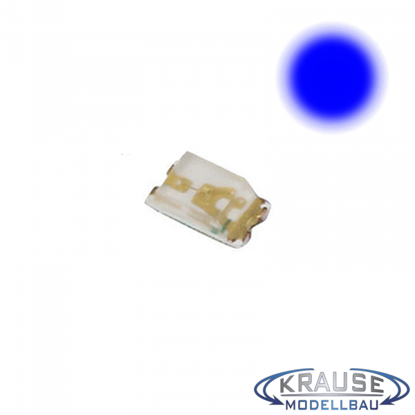 SMD-LED Typ 0603 blau, klares Gehäuse Serie 2