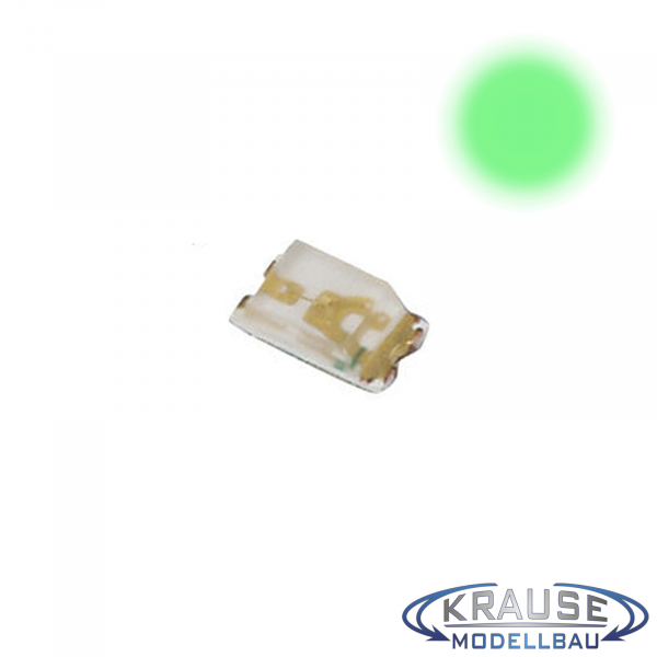 SMD-LED Typ 0603 grün, klares Gehäuse Serie 2