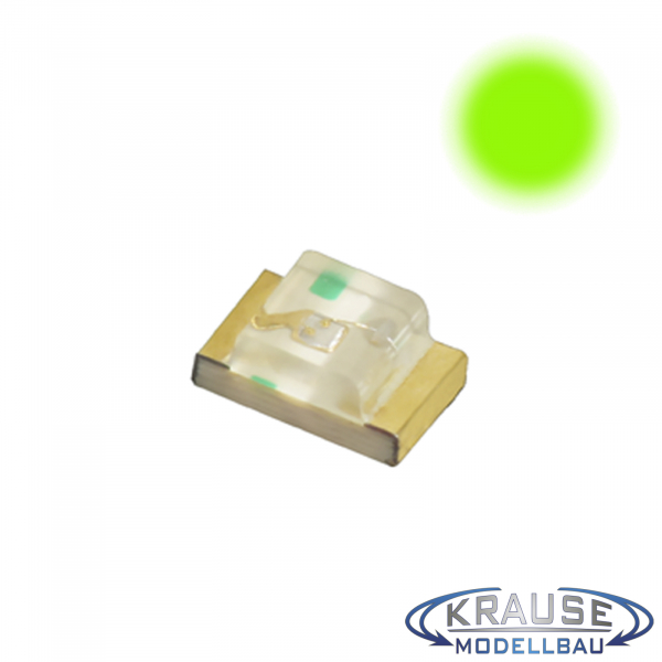 SMD-LED Typ 0805 grüngelb, klares Gehäuse Serie 1